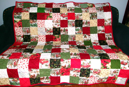 Handmade lap quilt - lap, quilt,